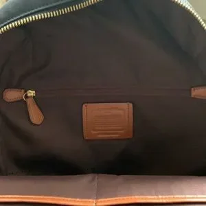 Coach | Bags | Coach Brand Nylon Cargo Carrie Backpack Black  display picture 3